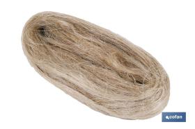 COFAN 08101076 - MADEJA ESTOPA FONTANERO 200 GRS NATURAL