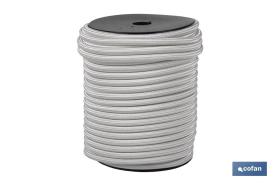 COFAN 08101079 - CUERDA ELASTICA(LATEX 1ª) 10 MM 100 MTS BCO