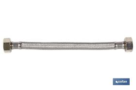 COFAN 08203006 - CONEXIÓN FLEXIBLE INOX H3/8'- H3/8' 30 CM.