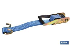 COFAN 08805000A - RACHET + 0,5 MTS CINTA 5000 KGS + GANCHO ABIERT