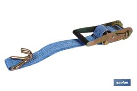 COFAN 08905000A - RACHET + 0,5 MTS CINTA 5000 KGS + GANCHO CERRADO