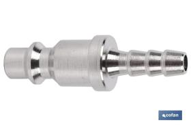 COFAN 09000067 - CONECTOR AIRE CON ESPIGA TUBO 12 MM