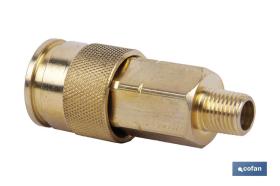 COFAN 09000068G - ENCHUFE RAPIDO MACHO 1/4' GRAN CAUDAL