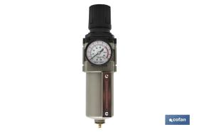 COFAN 09000924 - FILTRO AIRE CON REGULADOR 3/8'
