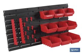 COFAN 09400260 - PANEL PLASTICO PARED PARA HERRAM.C/ACCESORIOS