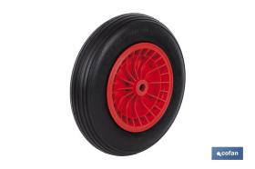 COFAN 09402706 - RUEDA CARRET. OBRA LLANTA ABS IMPINCHABLE