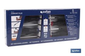 COFAN 09506502 - SET DESTORNILLADORES 5 PCS. SERIE 6000