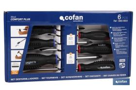 COFAN 09506503 - SET DESTORNILLADORES 6 PCS. SERIE 6000