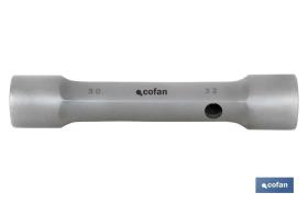 COFAN 09512303 - LLAVE DE TUBO DOBLE BOCA 12-13
