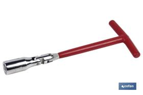 COFAN 09513234 - LLAVE DE BUJIA ARTICULADA 21X240-(13/16')