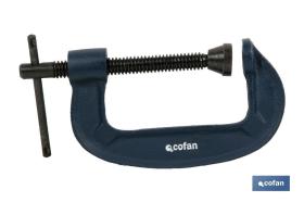 COFAN 09514237 - SARGENTO TIPO G 200X83MM.