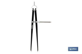 COFAN 09514285 - COMPAS DE MUELLE PUNTAS 150 MM
