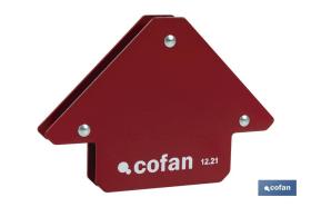 COFAN 09517115 - ESCUADRA MAGNÉTICA PARA SOLDAR (85X85 MM)