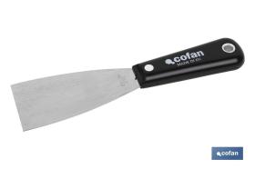 COFAN 09517175 - ESPATULA INOX CON MANGO ABS 40MM