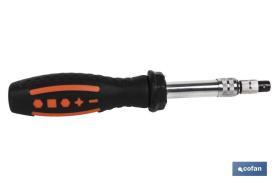 COFAN 09529983 - DESTORNILLADOR PORTAPUNTAS VARILLA FLEXIBLE