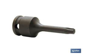 COFAN 09765420 - VASO IMPACTO 3/8' TORX MACHO T-9