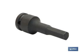 COFAN 09765527 - VASO IMPACTO 1/2' HEXAG. MACHO 11 MM