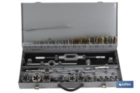 COFAN 09952812 - JUEGO DE MACHOS Y TERRAJAS - MED. 5-6-8-10-12-14-16-18-20