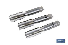 COFAN 09954545 - SET 3 MACHOS MANUALES - M45 X 4,50 MM