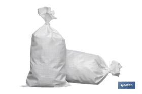 COFAN 10391071 - PACK 10 SACOS DE RAFIA RETRACTIL 50X80 CMS