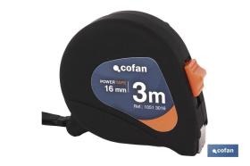 COFAN 10518025 - FLEXÓMETRO ANTIDESLIZANTE 25 MM X 8 M