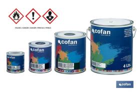 COFAN 15002207 - ESMALTE SINTÉTICO (375 ML) 'NEGRO MATE'