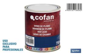 COFAN 15002306 - MINIO DE PLOMO 750ML
