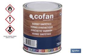 COFAN 15002344 - BARNIZ SINTÉTICO 'SATINADO' 750 ML
