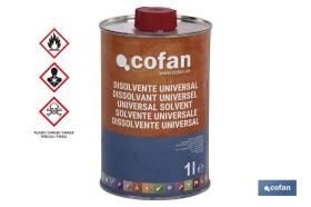 COFAN 15002367 - DISOLVENTE UNIVERSAL COFAN (1 L)