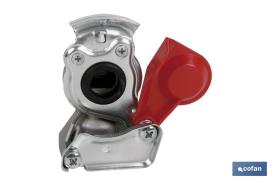 COFAN 229311021 - CABEZA ACOPLAMIENTO STANDAR ROJA 16/150