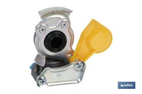 COFAN 229311211 - CABEZA ACOPL. AUTOMAT. ROJA 22/150