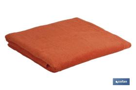 COFAN 41004709 - TOALLA TOCADOR ORANGE  GR.580/M2  MODELO AMANECER 30X50CM