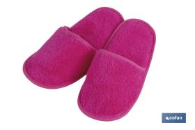 COFAN 41004735 - ZAPATILLAS BAÑO FUCSIA MODELO PRIMAVERA TALLA L