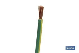 COFAN 51002564V - ROLLO CABLE H07V-K 1X2,5MM2 AMAR/VER (100M)