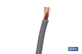 COFAN 51004010G - ROLLO CABLE H07V-K 1X6MM2 GRIS (100M)