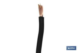 COFAN 51004010N - ROLLO CABLE H07V-K 1X6MM2 NEGRO (100M)