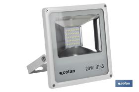 COFAN 52005037 - PROYECTOR COMPACTO MULTI LED SMD BLANCO 20W