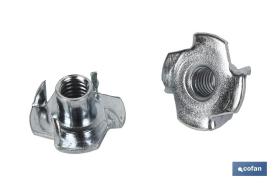 COFAN 61000133AU - BLÍSTER DE 2 UDS. TUERCAS EMPOTRABLES M6 VENTA UNITARIA