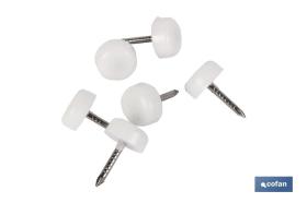 COFAN 61000146A - BL 6 UDS TOPE PUERTA COCINA BLANCO