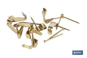 COFAN 61000221A - BL 8 UDS GANCHO CUELGACUADROS Nº 0