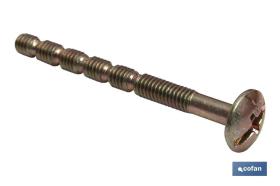 COFAN 61000331A - BL 4 UDSTORNILLO TIRADOR CORTAR 4 X 50MM