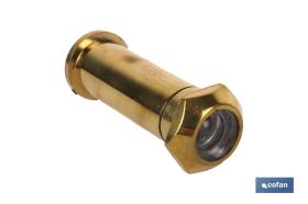 COFAN 61001141AU - MIRILLA DE LATÓN 12 X 35 MM VENTA UNITARIA