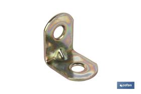 COFAN 61001257AU - 4 UDS. ESCUADRA DE ÁNGULO 80 MM VENTA UNITARIA