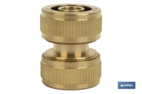 COFAN 90014019L - REPARADOR MANGUERA LATÓN 3/4' (19 MM)