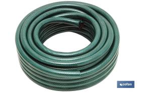 COFAN 90014100 - MANGUERA PVC 3 CAPAS C/ACCES. 5/8' 15 M