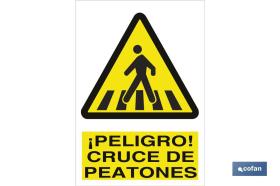 COFAN A33PL297210 - SEÑAL POLIESTIRENO 297X210MM.