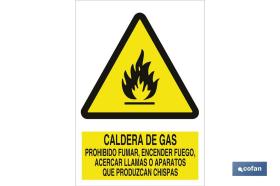 COFAN A62AD210148 - SENAL ADHESIVA 210X148 MM.