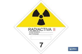 COFAN MP20AD300300 - SENAL ADHESIVA MAT.PELIGROSAS 300X300