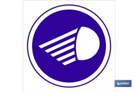 COFAN O40AD105105 - SENAL ADHESIVA 105X105