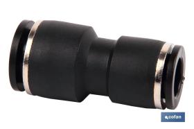 COFAN 05010804 - EMPALME RÁPIDO DE REDUCCIÓN DE PLÁSTICO T-8/04